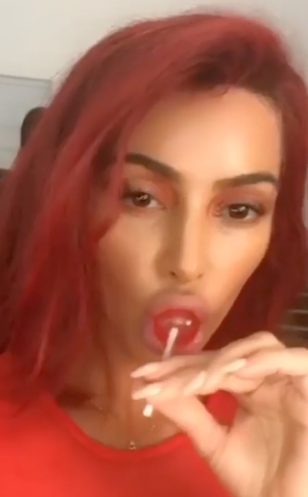 Get Kim Kardashian Rocks Red Hair See Her New Look E Online For iPhone Free Get Wallpaper Kim Kardashian Rocks Red Hair See Her New Look E Online For Android Free
